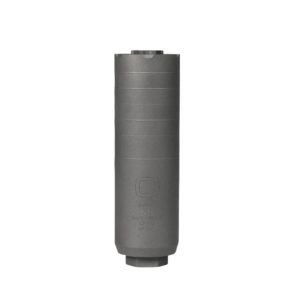 Q Jumbo Shrimp Quick Attach Suppressor 6.5 Creedmoor Titanium 5/8x24  5.7" Length Bead Blast Finish