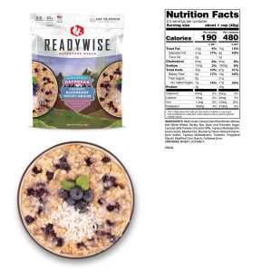 Readywise Daybreak Coconut Blueberry Multi-grain - 4.2 oz