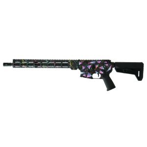Shark Coast Tactical "Retro Miami" AR-15 Rifle 5.56mm 30rd Magazine 16" Barrel 15" MLOK Handguard