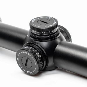 ZeroTech Thrive HD Rifle Scope 1-8x24 30mm SFP G4 MOA Illum Black