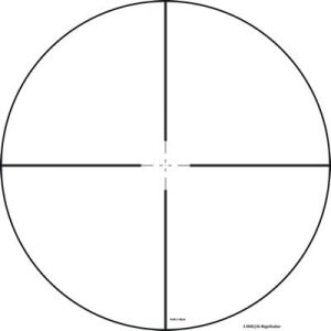 ZeroTech Thrive Rifle Scope 3-12x44 30mm SFP PHR3 MOA Non-illum Black
