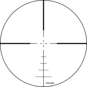 ZeroTech Thrive Rifle Scope 4-16x50 30mm SFP PHRii MOA Non-Illum Black