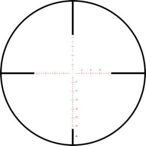 ZeroTech Vengeance Rifle Scope 4-20x50 30mm SFP R3 Illum. Black