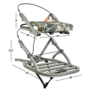 BLEMISHED Summit Openshot SD Climbing Treestand Mossy Oak Country DNA with Scratched/Torn Box