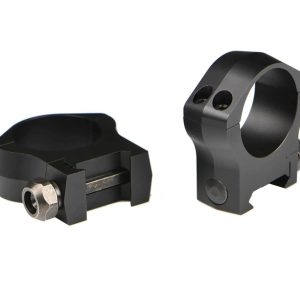Christiansen Arms 2-Piece Ultralight PRSR-X2 Scope Rings 30mm Med 4-Screw
