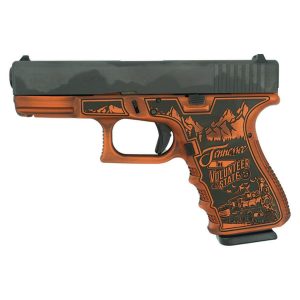 Glock 19 Gen 3 Custom "Tennessee Distressed Orange" Handgun 9mm Luger 15rd Magazines (2) 4.02" Barrel