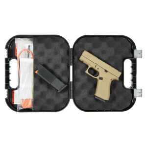 Glock 43X FDE Handgun 9mm Luger 10rd Magazines(2) 3.4" Barrel Accessory Rail USA Made