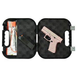 Glock 43x MOS "Glock N Roses" Rose Gold Handgun 9mm Luger 10rd Magazines (2) 3.41" Barrel