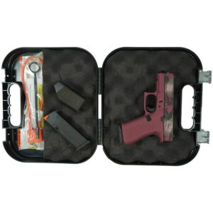Glock 43X Dark Pink w/Camo Slide Frame Handgun 9mm Luger 10rd Magazines(2) 3.4" Barrel Accessory Rail USA Made