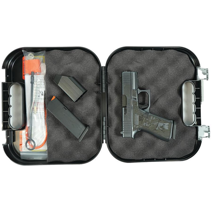 Glock 43x Custom "Trump 47th Dark MAGA" Handgun 9mm Luger 10rd Magazines (2) 3.4" Barrel Accessory Rail USA Made