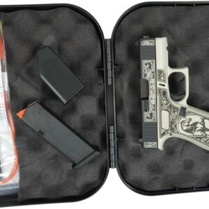 Glock 43X "Glock & Horses" Black/Gray Handgun 9mm Luger 10rd Magazines(2) 3.4" Barrel Accessory Rail USA Made