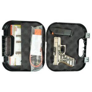 Glock 43x MOS Custom "Trump Fight/Never Surrender" Handgun 9mm Luger 10rd Magazines (2) 3.41" Barrel FS with Front Rails Austria
