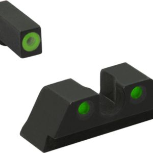 Meprolight ML40889 Hyper-Bright Green Ring Front/Green Rear Sights for FN 509