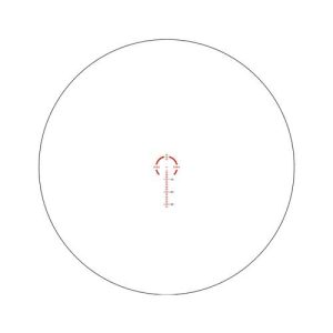 Swampfox Arrowhead LPVO Series Rifle Scope 1-6x24 30mm SFP IR BDC Black