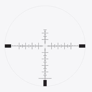 REFURBISHED Riton 1 Conquer Rifle Scope 6-24x50 1" SFP R3 Non lllum. Black
