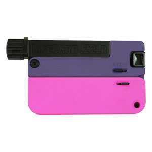 LifeCard Handgun .22 LR Single Shot 2.5" Threaded Barrel Confetti