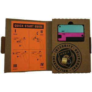 LifeCard Handgun .22 LR Single Shot 2.5" Barrel Confetti
