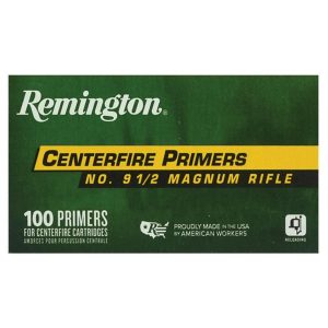 Remington Centerfire Large Rifle Primers- 9-1/2 Magnum Rifle