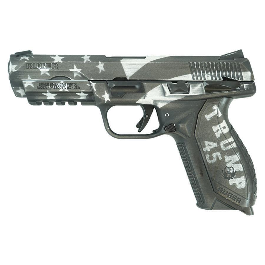 Ruger American Pistol 45 Auto 10rd Magazine 4.5" Barrel Trump