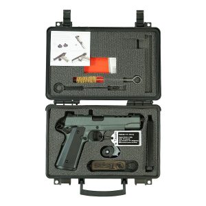 SDS Imports Tisas 1911 Night Stalker SF Handgun 9mm Luger 9rd Magazine(2) 5" Threaded Barrel Grey Cerakote Finish