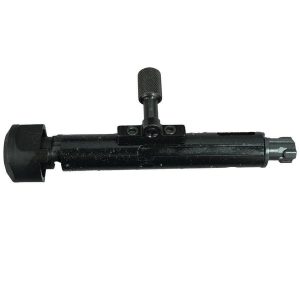 Dark Mountain Stowaway Handgun 9mm Luger Single Shot 5" 1/2x28 Threaded Barrel Black with Brace Adapter
