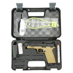 S&W M&P Handgun 5.7x28mm 22rd Magazines (2) 5" Threaded Barrel FDE Optic Ready No Manual Safety