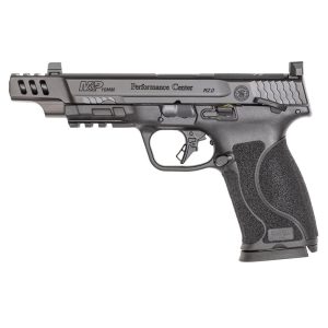 Smith & Wesson PC M&P 10mm M2.0 Ported Optic Ready Handgun 10mm Auto 15rd Magazines 5.6" Ported Barrel Night Sights USED