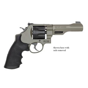 S&W PC Model 327 TRR8 Handgun .357 MAG/38 Spl(+P) 8rd Capacity 5" Barrel Moss Cerakote Frame Pic Rail