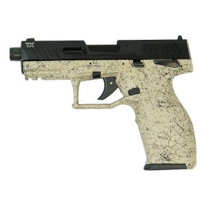 Taurus TX22 Handgun .22 LR 16&22rd Magazines 4.6" Barrel FDE Splatter on Black Slide/Black Frame