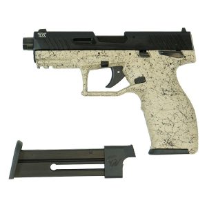 Taurus TX22 Handgun .22 LR 10rd Magazines(2) 4.6" Barrel FDE Splatter on Black Slide/Black Frame