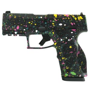 Taurus GX2 "Multi-Color Paint Splatter" Handgun 9mm Luger 13rd Magazines (2) 3.38" Barrel Custom Frame/Slide