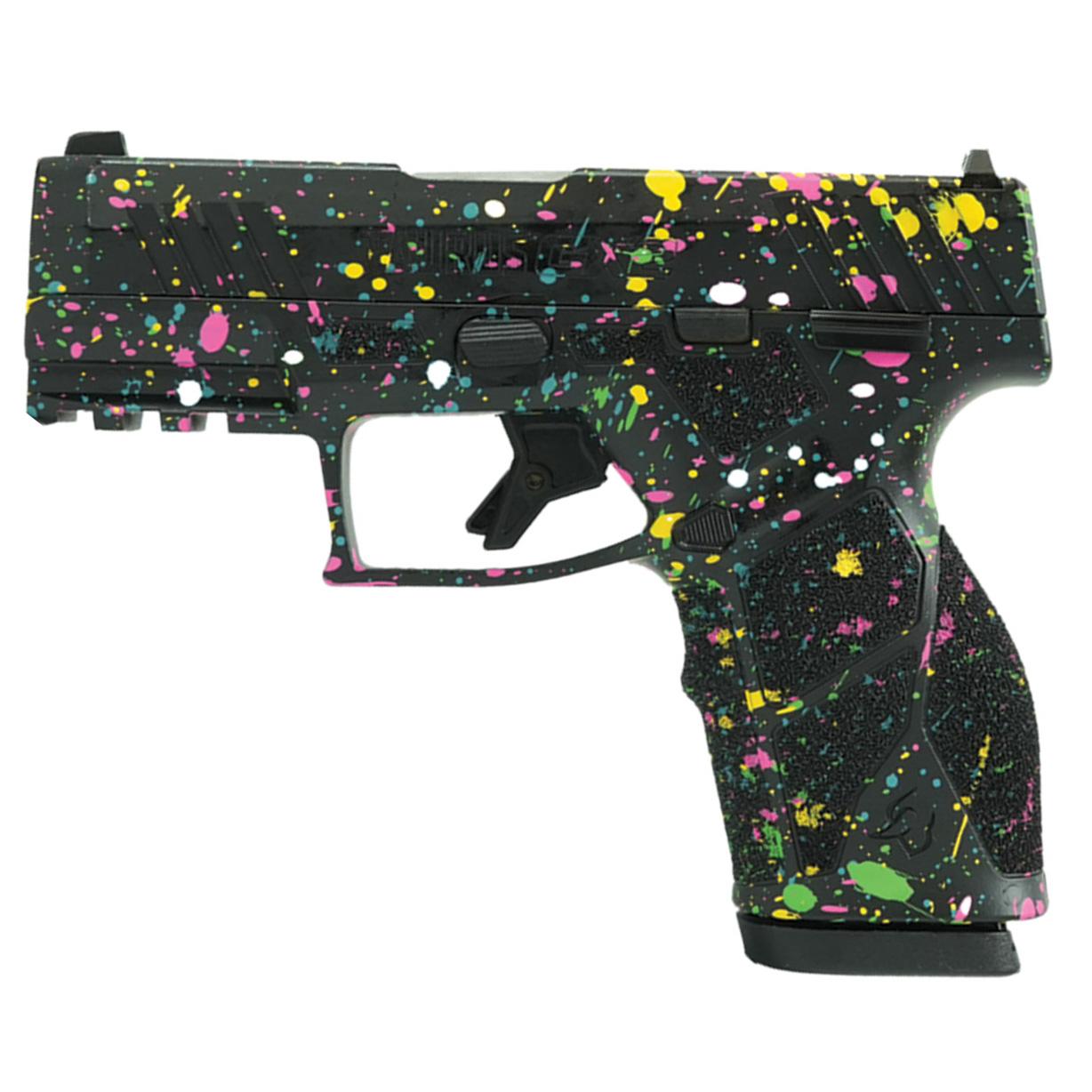 Taurus GX2 "Multi-Color Paint Splatter" Handgun 9mm Luger 13rd Magazines (2) 3.38" Barrel Custom Frame/Slide