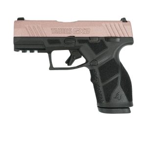 Taurus GX2 "Rose Gold Glitter" Handgun 9mm Luger 13rd Magazines (2) 3.38" Barrel Black Frame/Custom Slide