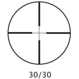 Tasco World Class Rifle Scope 3-9x40 1" SFP 30/30 Reticle Black with Rings