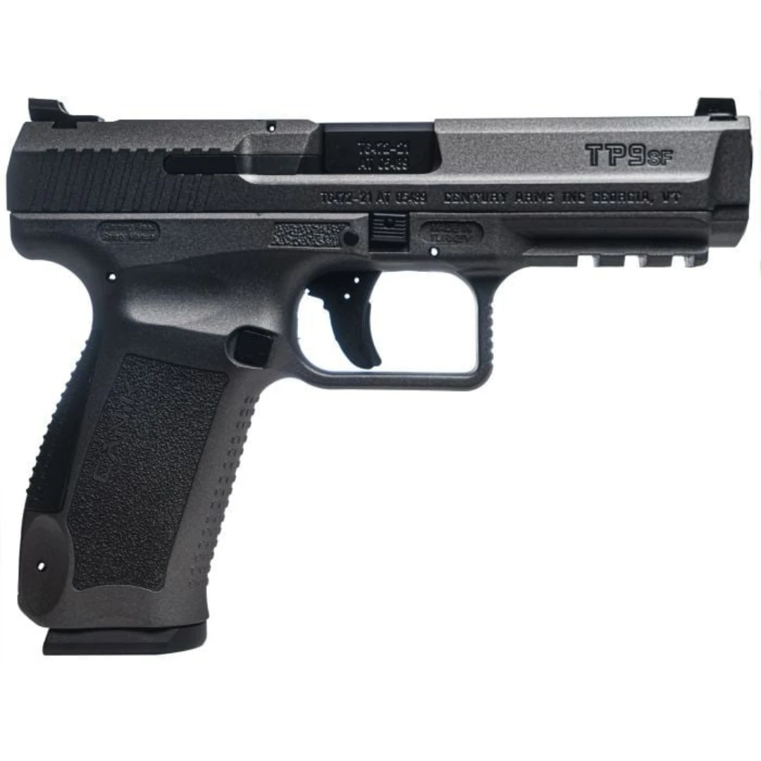 NHG CANIK TP9SF, 17,095 PISTOL 9MM 18RD 4.5"BR 7.5OA