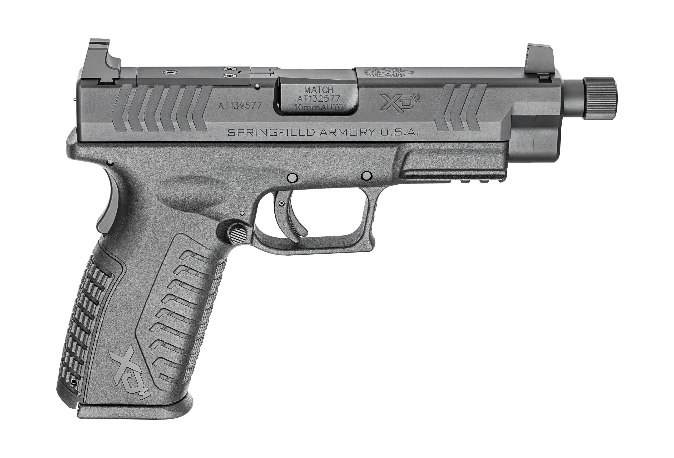 NHG SPRINGFIELD ARMORY XDME, 17,533 PISTOL 10MM 16RD 4.5"BR 8.75"OA