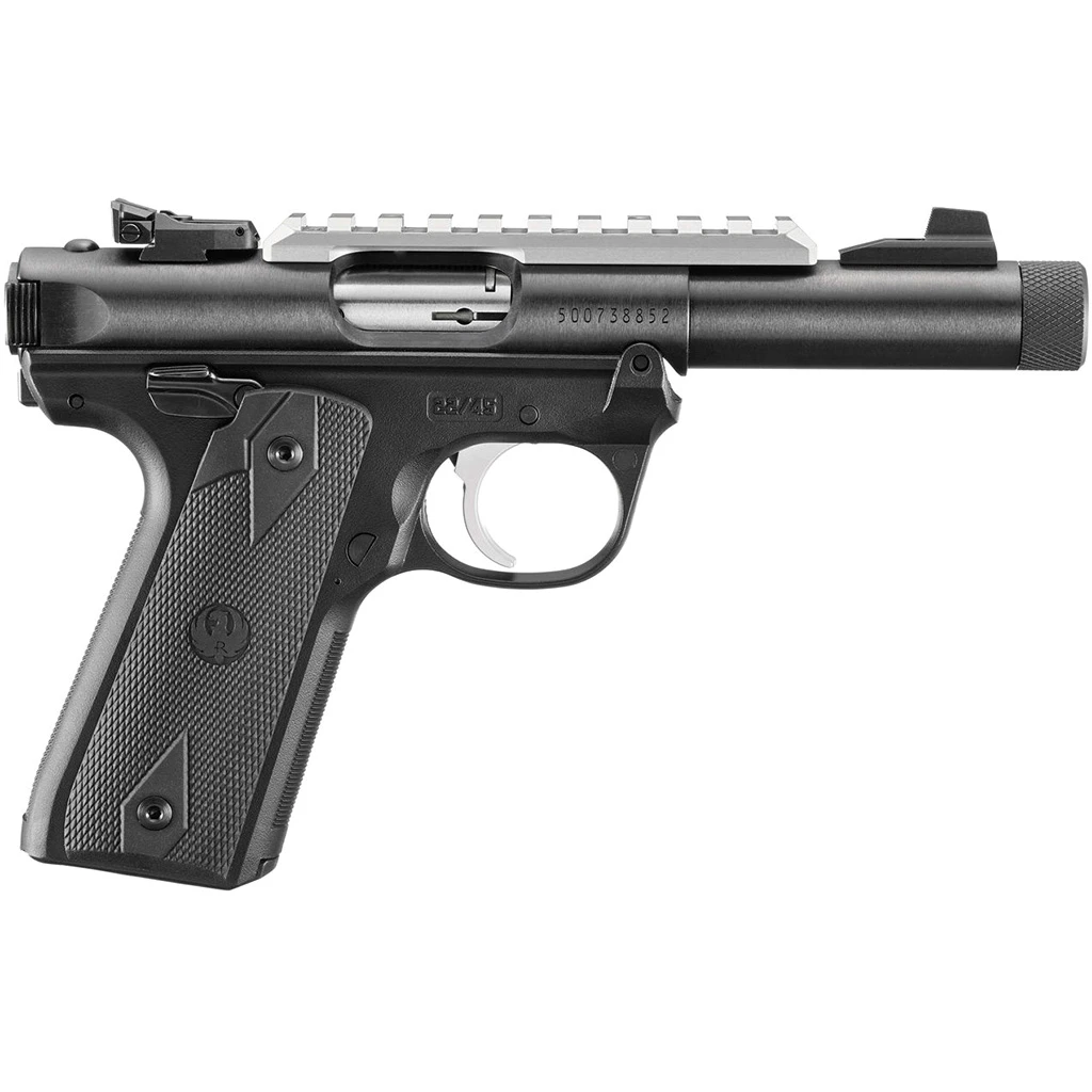 NHG RUGER MAKR IV 22/45, 18,555 PISTOL .22LR 10RD 4.4"BR 6.7"OA