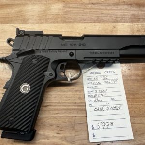 PREOWNED GISSAN MC1911 10MM WITH CASE AND 4 MAGS