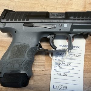 PREOWNED HK VP9SK IN HARD TO FIND GRAY. NO BOX
