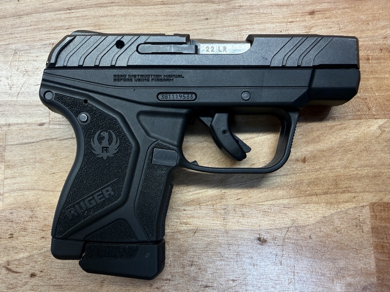 PRE-OWNED RUGER LPC II .22 LR WITH 3 MAGS